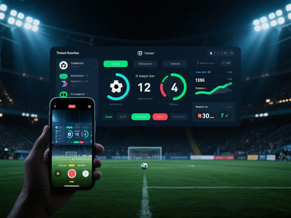 世界杯比赛直播界面展示