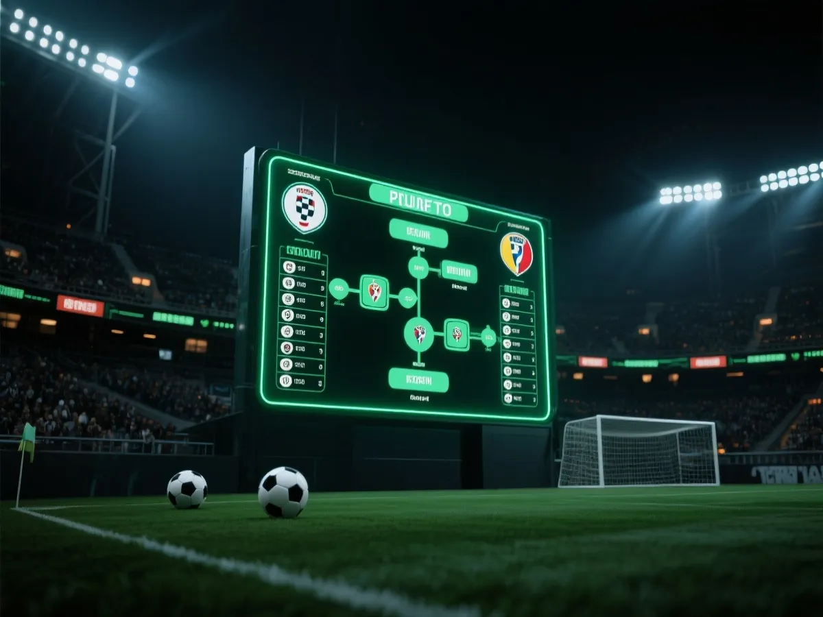 世界杯淘汰赛对阵图示意